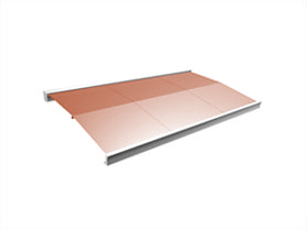 CASA SUNRAIN gastro awning, waterproof, pic in colours