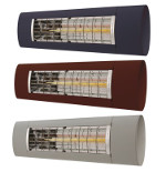 Awning heaters in LEINER LOUNGE colours