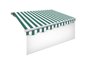 Awning with valance VENTURA TREND, pic in colours