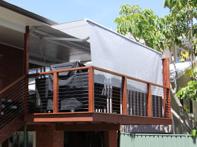 awnings with a valance, pic in colours