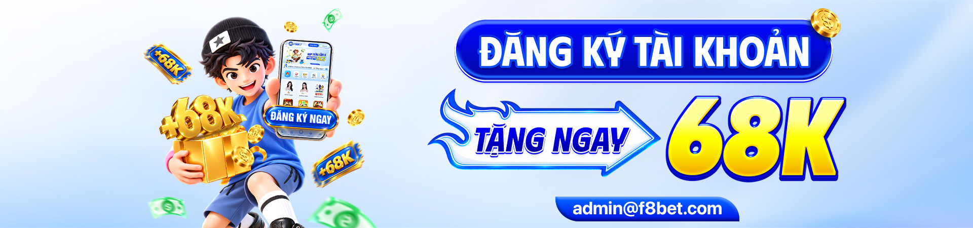 f8bet banner quà tặng đăng ký